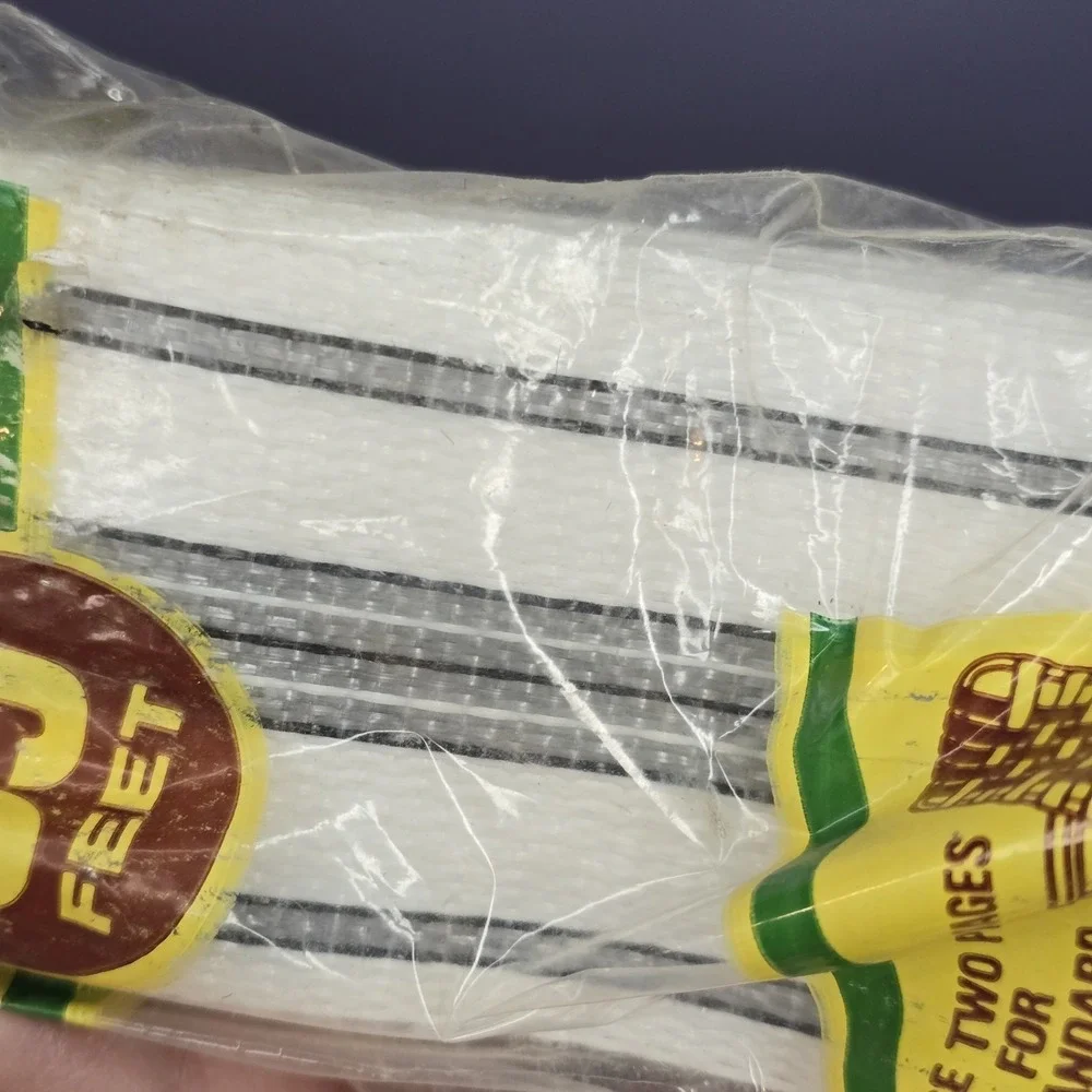 Vintage Re-Web Kit Lawn Chair Webbing 39 Feet Covers Full‎ Size Chair
